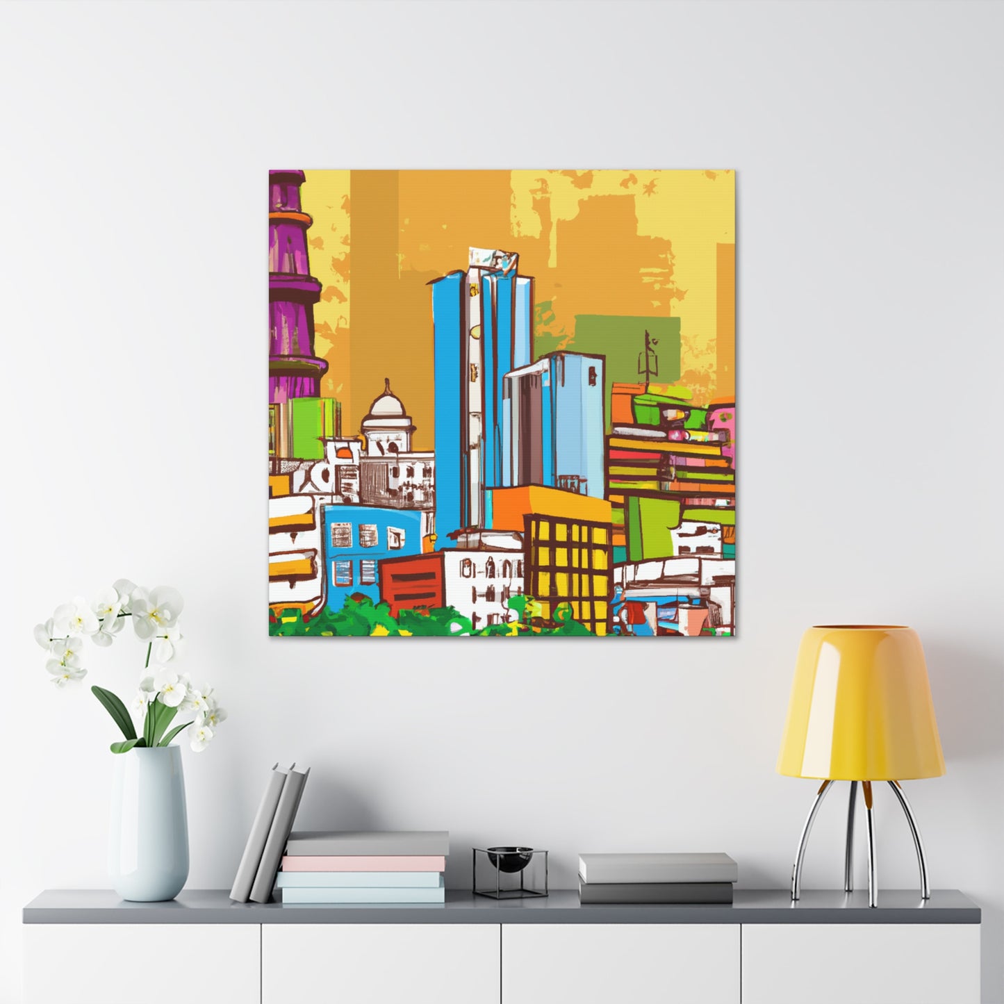 Mughal Marvels - Destination India - Canvas