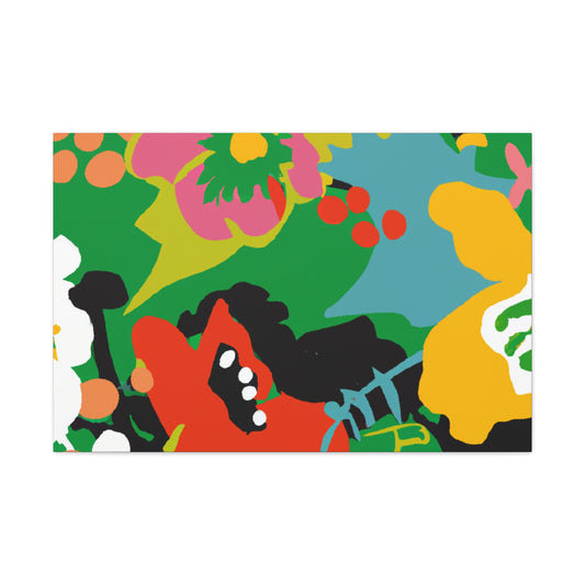 Petal Parade - Floral - Canvas