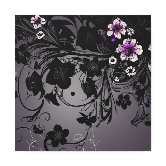 Blissful Heart – Floral - Canvas