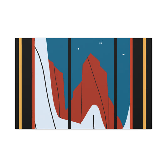 Metropolitan Melange - Midcentury - Canvas