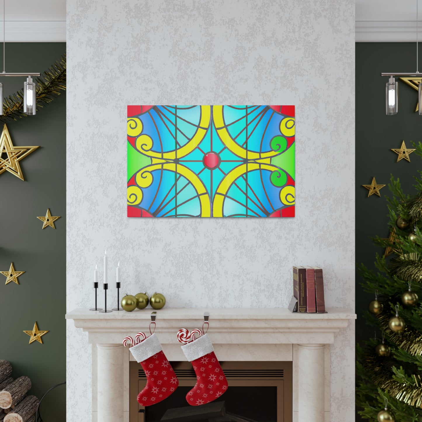 Circular Tile - Glass Canvas