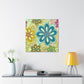 Blossomy - Floral - Canvas
