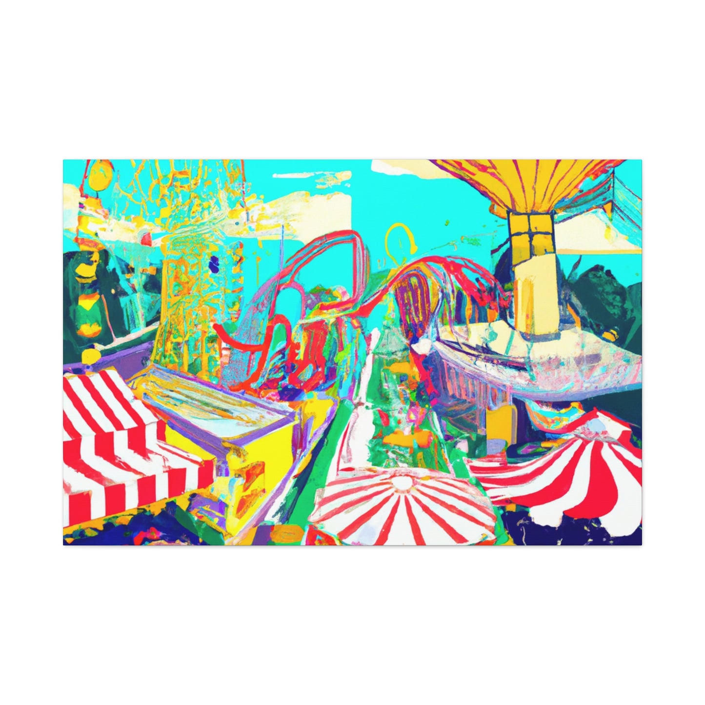 Fantastic Voyagers - Amusement - Canvas