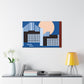 Verdant Plane- Midcentury - Canvas