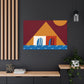 Scirocco Sunstriker - Midcentury Canvas