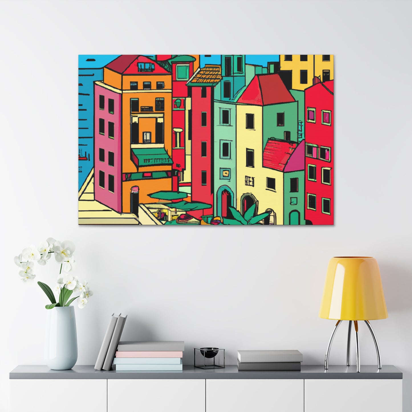 Bhuvaneshree - Italy - Canvas