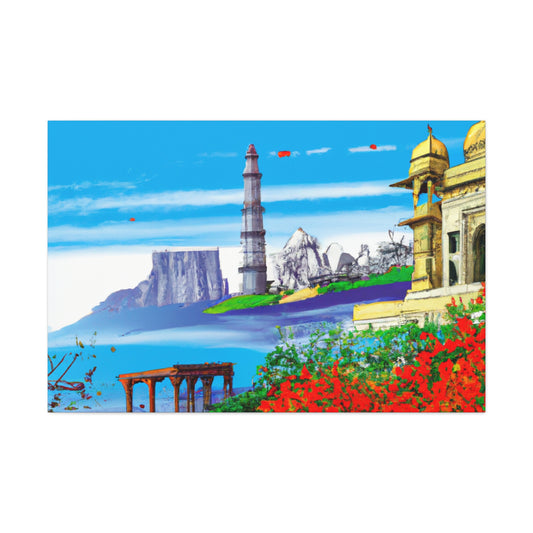 Rajasthan - Destination India - Canvas