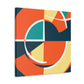 Vibrant Palette- Midcentury - Canvas