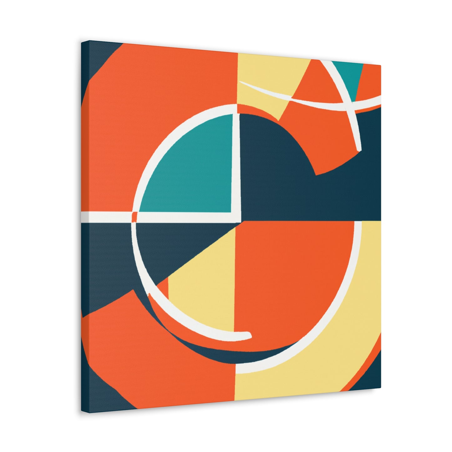 Vibrant Palette- Midcentury - Canvas