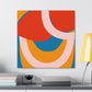 Atomic Burst - Midcentury - Canvas
