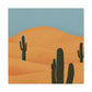 Old-World Refresh - Vintage Contemporary - Desert - Canvas