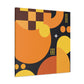 Solar Sunrise - Midcentury - Canvas