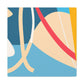 Faux Zen- Midcentury - Canvas