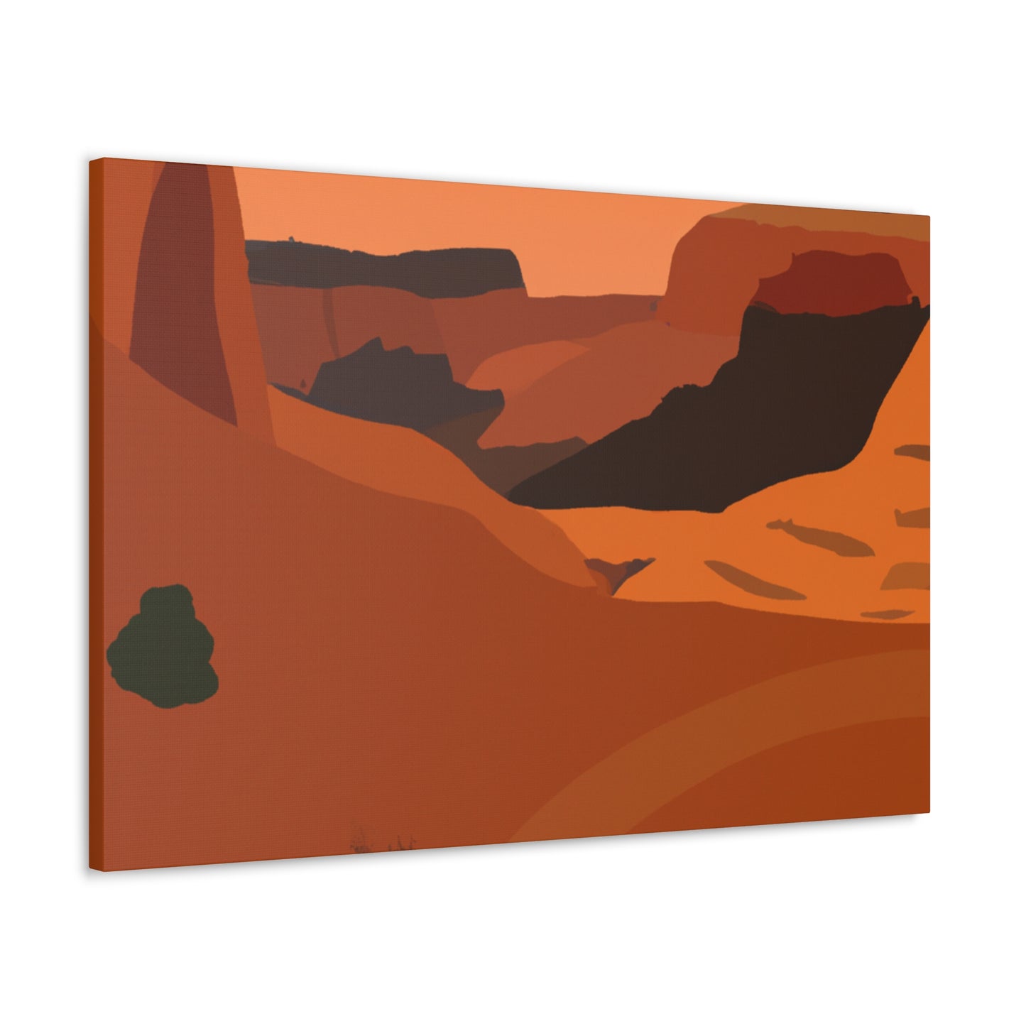 Sandwhirls-Landscape - Canvas - Desert