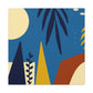 Blue Sky - Midcentury Canvas