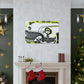 "Classic Automotive Reflection" - Automobile Canvas