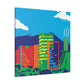 Azteca Luna - South America - Canvas