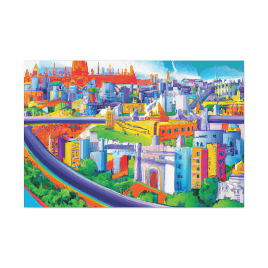 Kaleidoscope of Colors - Destination India - Canvas