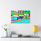 Hollywood Avenue - Pop Art Canvas