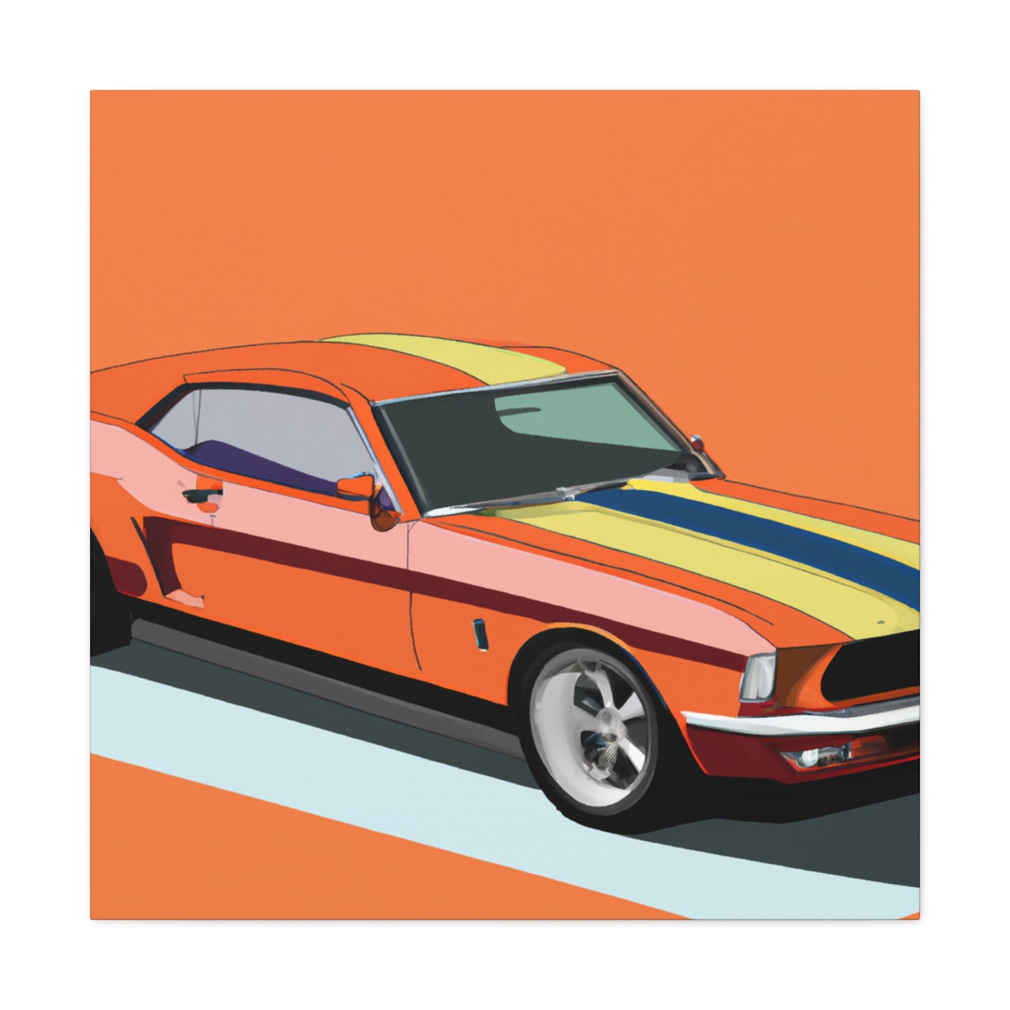 Hot Streak - Automobile - Canvas