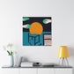 Retrospective Refinement- Midcentury - Canvas