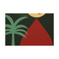 "Majestic Vibrancy - Midcentury" - Canvas