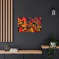 Burning Water- Canvas - Abstract