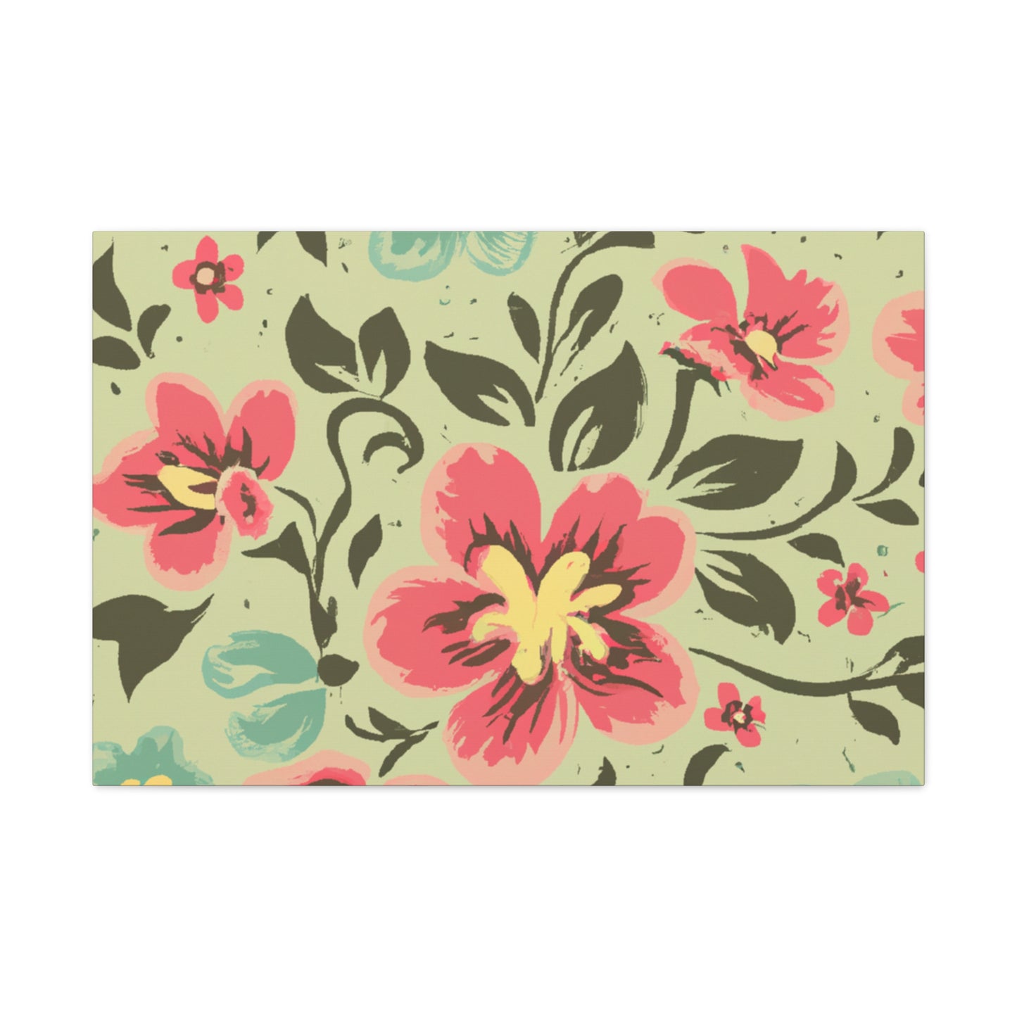 Solstice Sunrise - Floral - Canvas