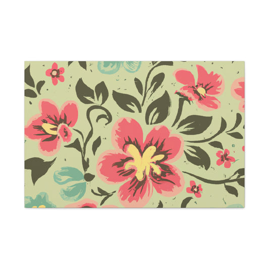 Solstice Sunrise - Floral - Canvas