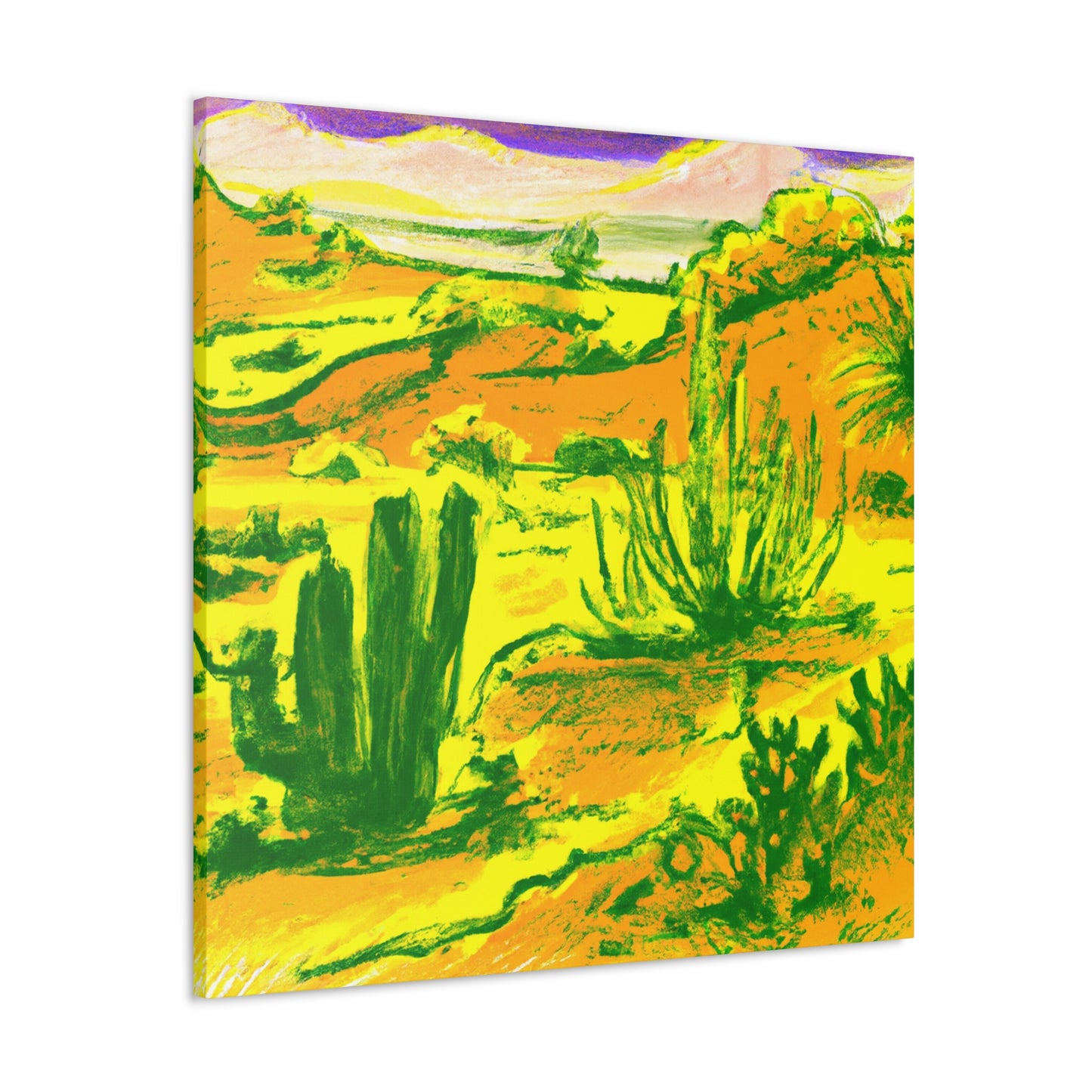 Desert Glow-Landscape - Canvas