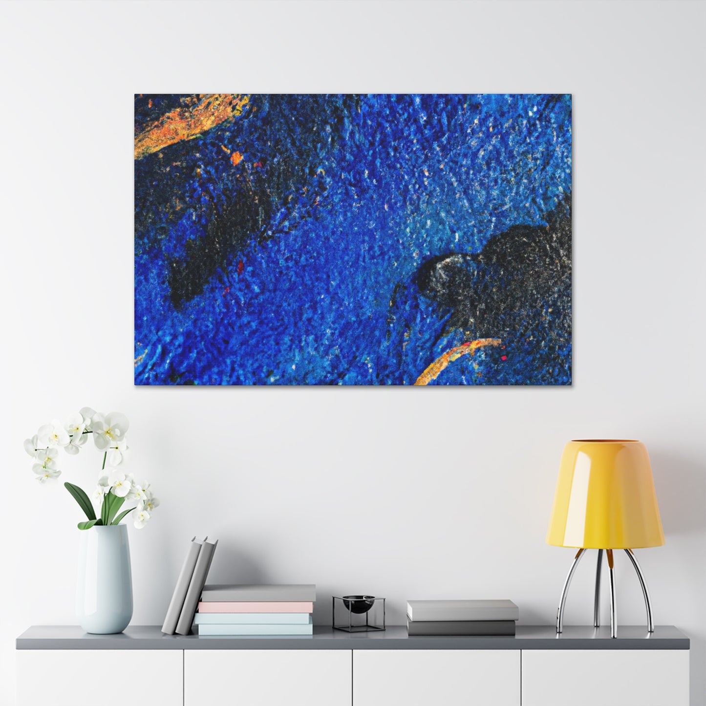 Deep Water - Abstract Canvas