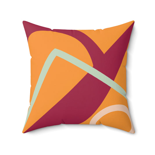 Spun Polyester Square Pillow