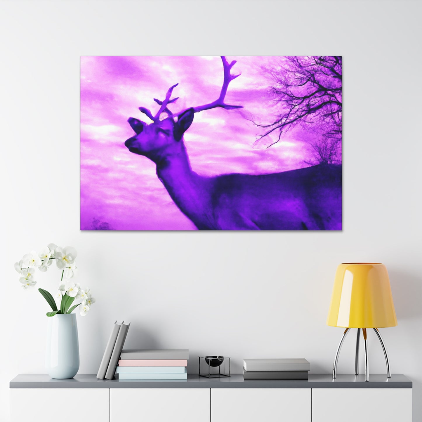 Purple King. - Canvas - Wildlife