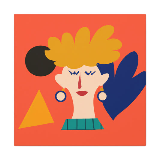 "Flower Power - Midcentury" - Canvas