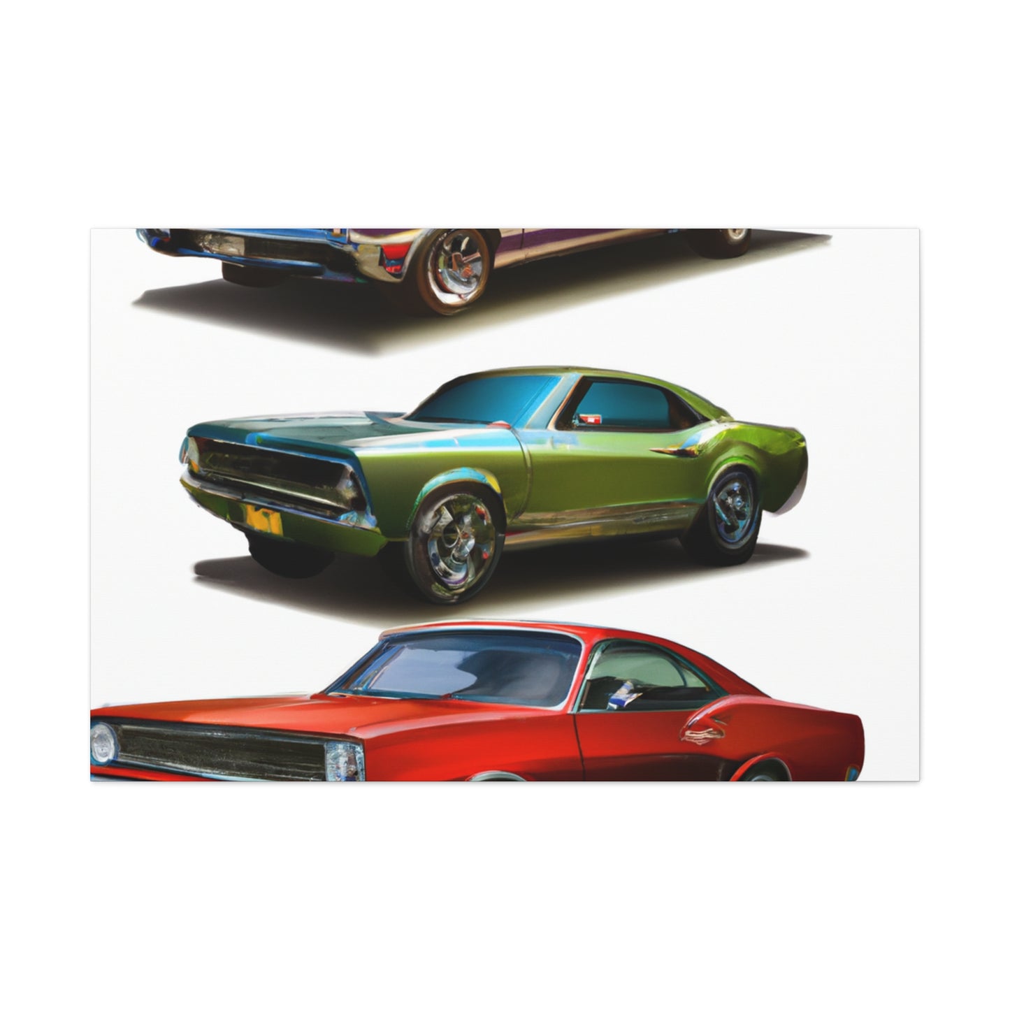 Firehawk - Automobile - Canvas