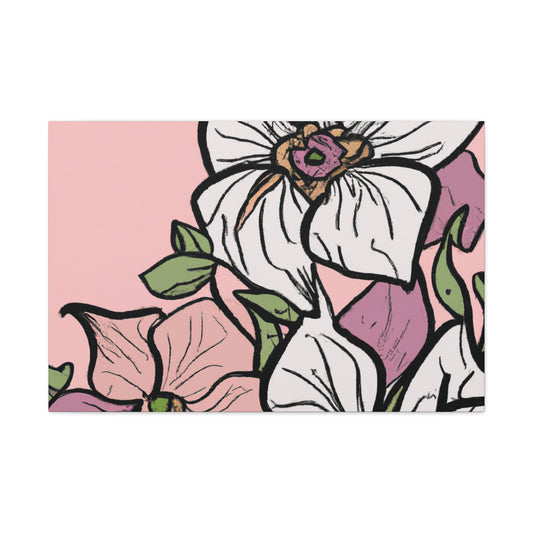 Blossomella - Floral - Canvas