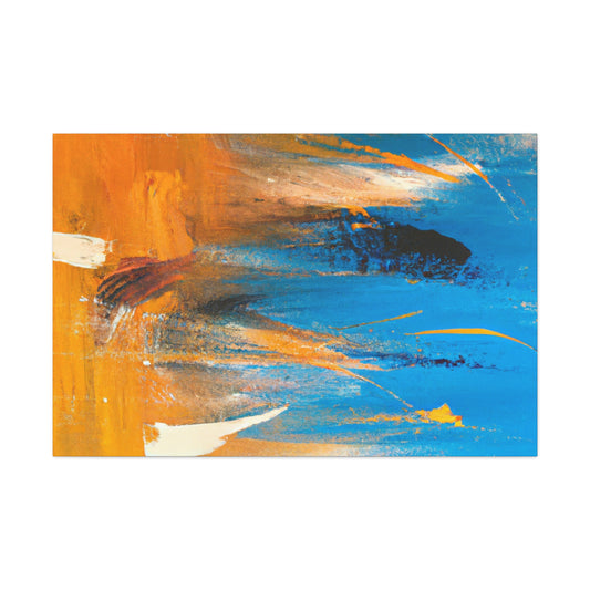 Johannes Vermeer - Abstract Canvas
