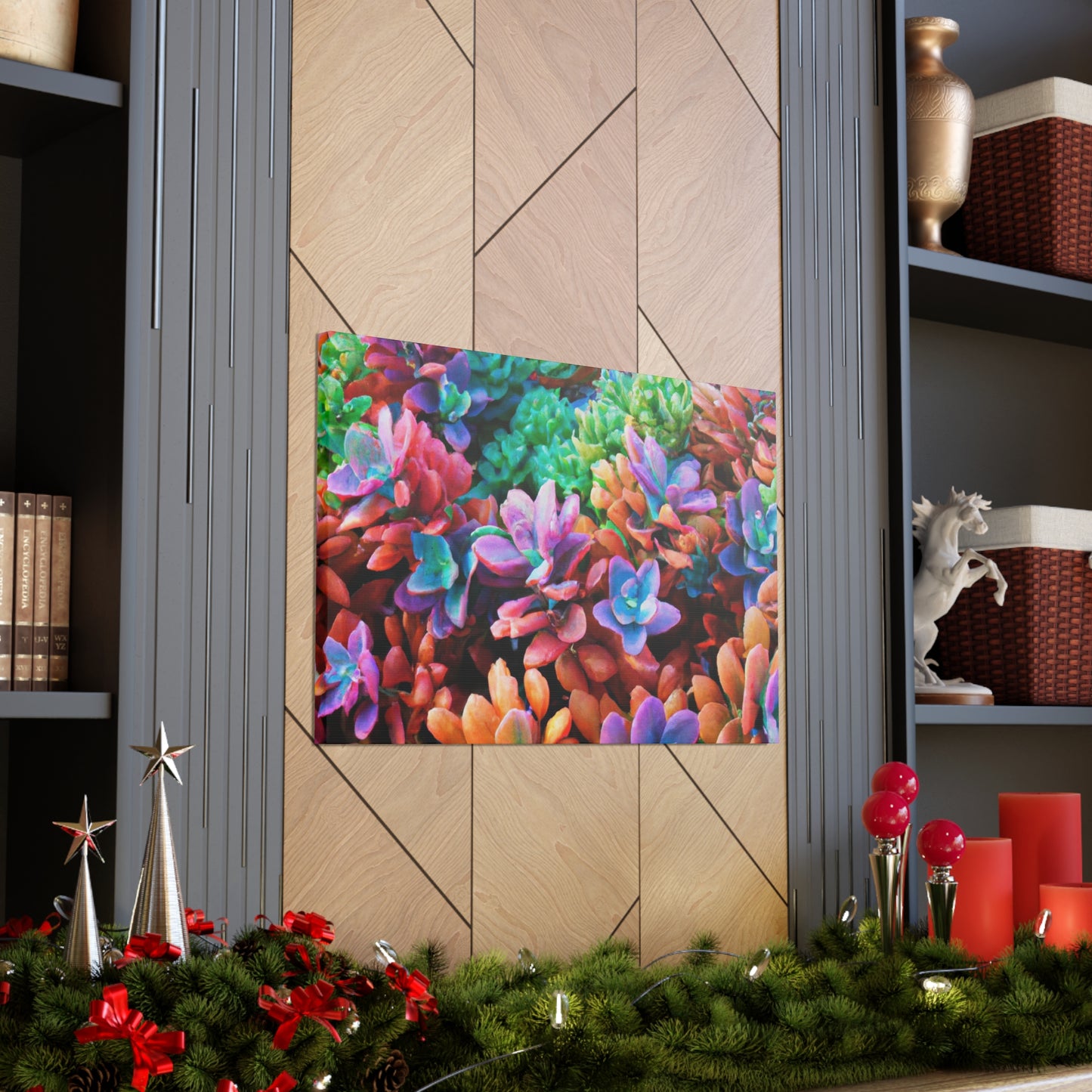 "Garden Dreams" - Canvas - Succulent