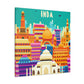 Amitabh Bachchan - India - Canvas