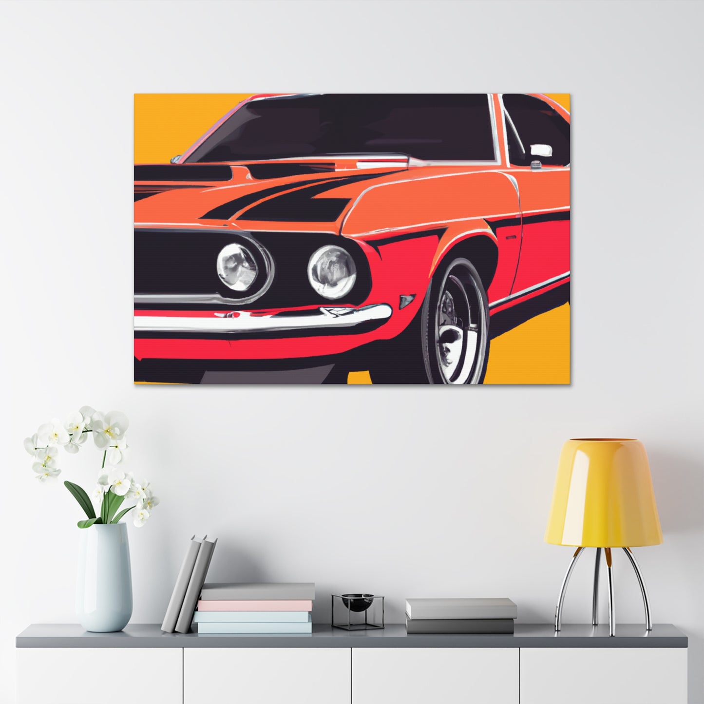 Hot Scorcher - Automobile - Canvas