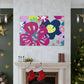 "Petals of Passage" - Floral Canvas