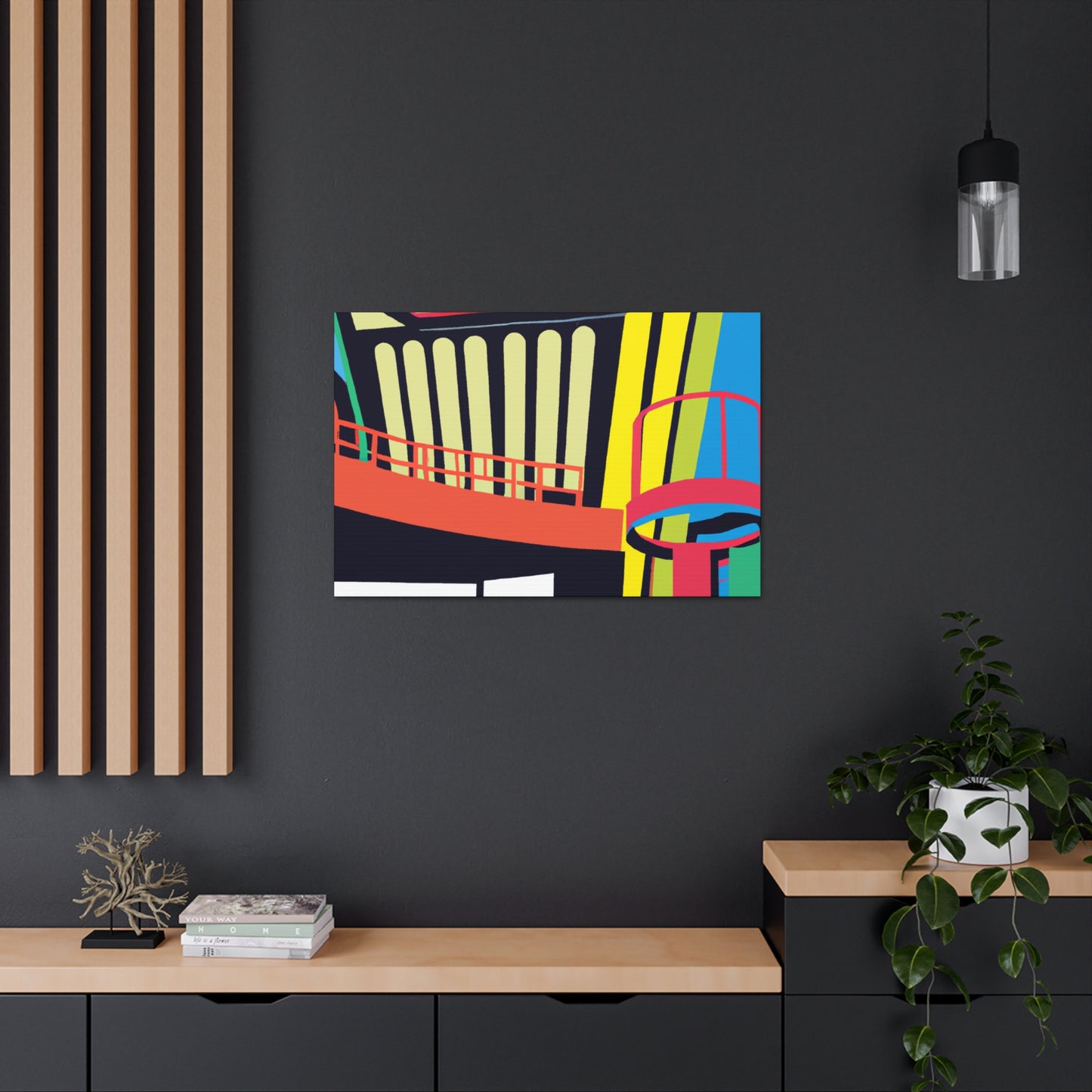 Bridge Balcony - Canvas Pop Art