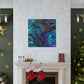 Electric Blue - Canvas - Abstract