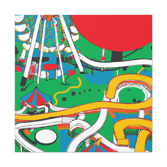 Frosty Frolics - Amusement - Canvas