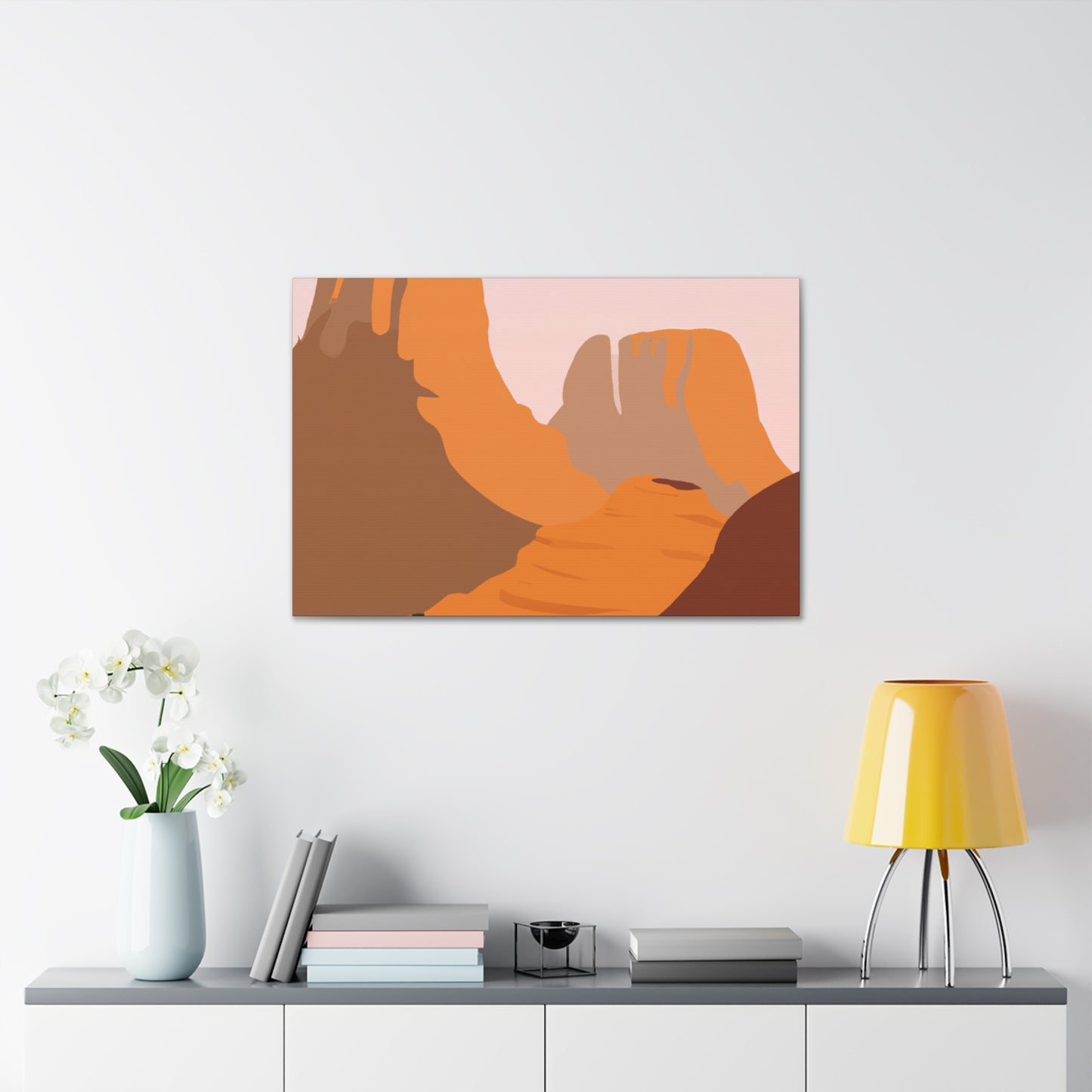 Desert Bloom - Landscape - Canvas