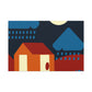Vibrant Arches - Midcentury - Canvas