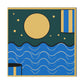 Agua - Midcentury Canvas
