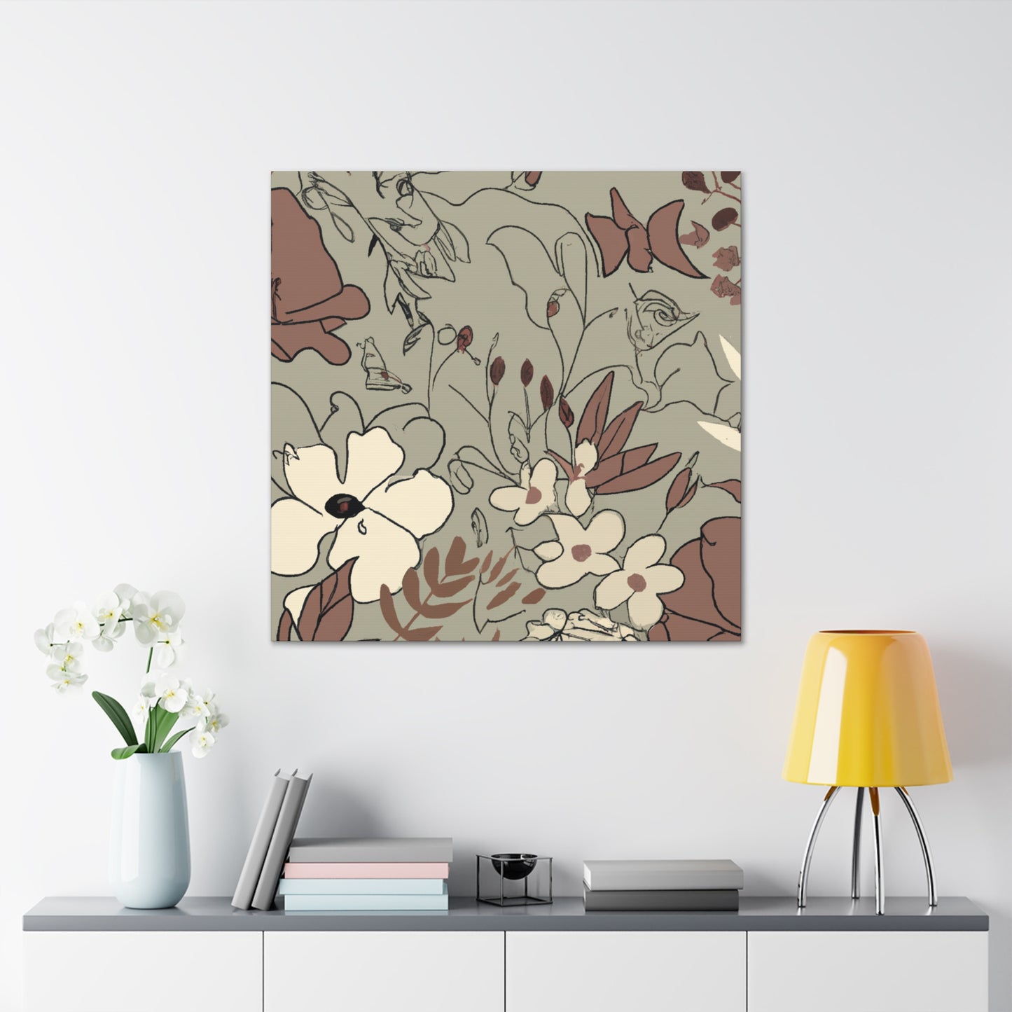 Primrose-Floral - Canvas