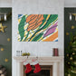 Goldenglare Flower - Midcentury Canvas