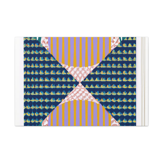 Hourglass - Midcentury Canvas